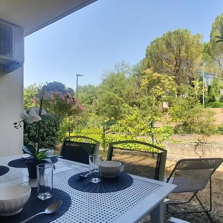Appartement Le Baou Beni - Piscine, Climatisation&Parking à Gréoux-les-Bains Extérieur photo